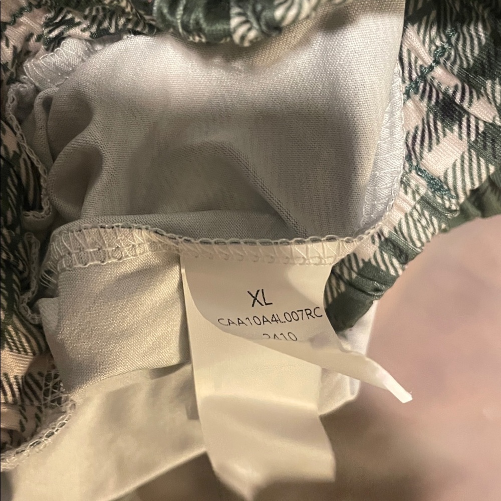 Green Plaid Pajama Set - Picture 12 of 12